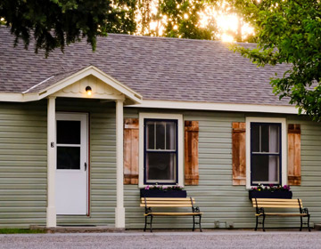 front cabin